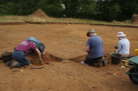 2024 excavation Cocks Farm Abinger 