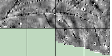 Magnetometry survey of herringbone field drain at Northbrook Farm