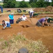 2015 excavation Cocks Farm Abinger 